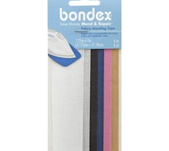 Bondex Iron-On Mending Tape 7″X1-1/4″ 6/Pkg-Multi