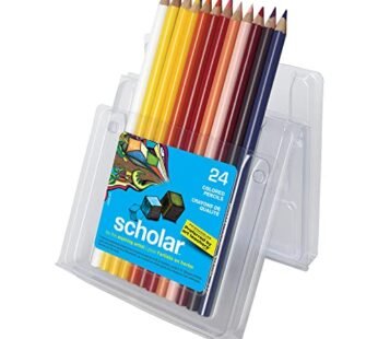 Prismacolor Scholar Colored Pencils, Adult Coloring, 24 Pack
