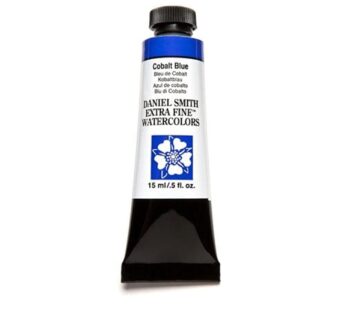Daniel Smith Extra Fine Watercolor 15ml Paint Tube, Cobalt Blue (284600025), 0.5 Fl Oz (Pa