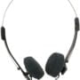 Parts Express Mini Stereo Lightweight Headphones with 4 Foot Cord