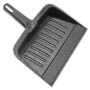 Rubbermaid Commercial Products 12.25, Heavy-Duty Dust Pan, Durable Plastic, Charcoal, Idea