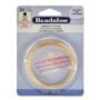 Beadalon German Style Wire for Jewelry Making, Round, Gold Color, 22 Gauge, 32.8 ft