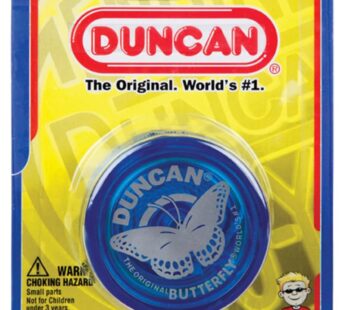 Duncan Toys Butterfly Yo-Yo, Beginner Yo-Yo with String, Steel Axle and Plastic Body, Myst