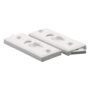Prime-Line F 2627 White Plastic Tilt Latch (1 Pair)
