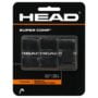 HEAD Super Comp Overgrip, 3 Count (Pack of 1), Black