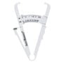 Accu-Measure Body Fat Caliper - Handheld BMI Body Fat Measurement Device - Skinfold Calipe