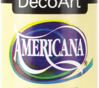 DecoArt, Light Buttermilk Americana Acrylic Paint, 2-Ounce, 2 Fl Oz (Pack of 1)