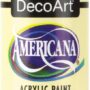 DecoArt, Light Buttermilk Americana Acrylic Paint, 2-Ounce, 2 Fl Oz (Pack of 1)