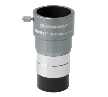 Celestron Omni 1.25″ 2X Barlow Lens, Multi, Model Number: 93326