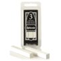 Quartet Derwent Alphacolor Round Soft Pastels, White, 3 Pastels per Pack (105W)