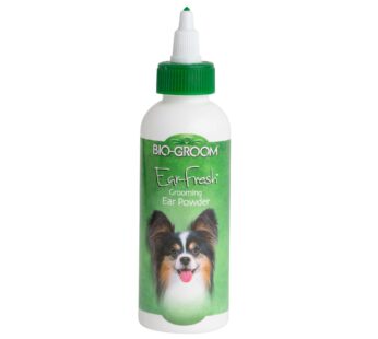 Bio-Groom Ear-Fresh Dog Grooming Ear Powder ? Cat & Dog Ear Cleaner, Dog Bathing Supplies,