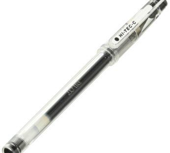 Pilot Gel Ballpoint Pen, Hi-Tec-C 04, Fine, Black (LH-20C4-B)