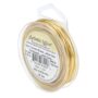 Artistic Wire 18 Gauge Tarnish Resistant Brass Craft Jewelry Wrapping Wire, Gold Color, 10