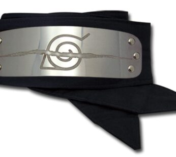 Great Eastern Naruto Anti Leaf Village Headband,Black