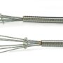 RSVP International Kitchen Tool Collection, Stainless Steel, Dishwasher Safe, Mini Whisk S