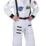 Aeromax NASA Jr. Astronaut Suit White Toddler/Child Costume White