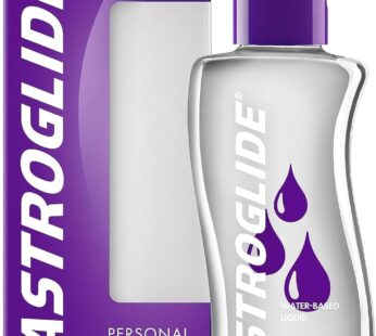 Astroglide Water Based Lube (5oz), Liquid Personal Lubricant, Sex Lube, Long-Lasting for M