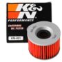 K&N Motorcycle Oil Filter: High Performance, Premium, Designed to be used with Synthetic o