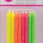 Wilton Birthday Candles, 2.5-Inch, Hot Colors, 24-Pack