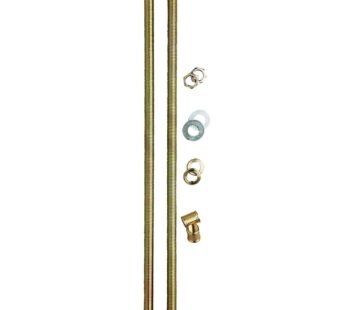 Westinghouse Lighting 70272 7027200 12″ Lamp Pipe Kit, 1 Pack, Yellow