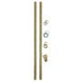 Westinghouse Lighting 70272 7027200 12" Lamp Pipe Kit, 1 Pack, Yellow