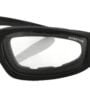 Bobster Foamerz 2 Sunglass, Black Frame, Anti-fog Clear