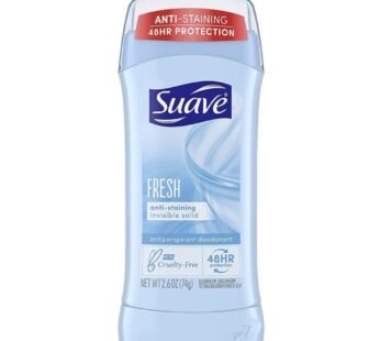 Suave Antiperspirant Deodorant 24-hour Odor and Wetness Protection Shower Fresh Deodorant