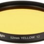Tiffen 52mm 12 Filter (Yellow)