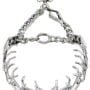 Herm Sprenger Chrome Plated Steel Training Prong Collar with Quick Release Snap for Dogs (