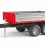 Bruder Toys Tipping Trailer with Grey Sides