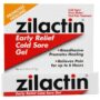 Zilactin Cold Sore Gel, Medicated Gel 0.25 oz