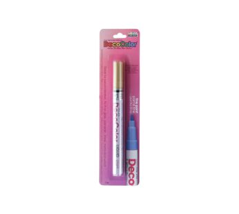Uchida 200-C-GLD Marvy Deco Color Fine Point Paint Marker, Gold
