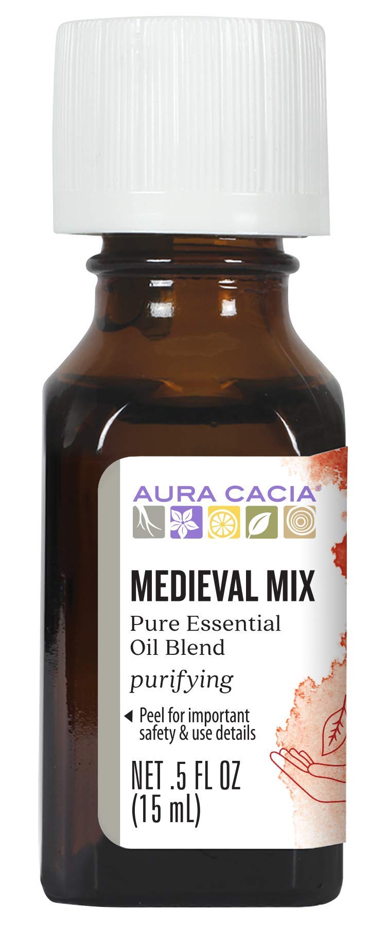 Aura Cacia Essential Solutions Oil Blend, Medieval Mix, 0.5 fluid ounce