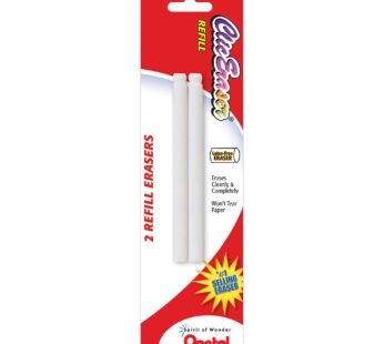 Pentel? Clic Eraser? Refills, Pack Of 2