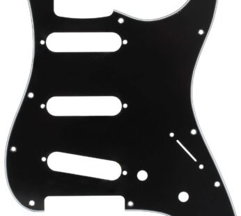 Fender Modern Pickguard, Stratocaster, 11-Hole – Black