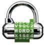 Master Lock Word Combination Lock, Set Your Own Word Combination Lock for Gym and School L