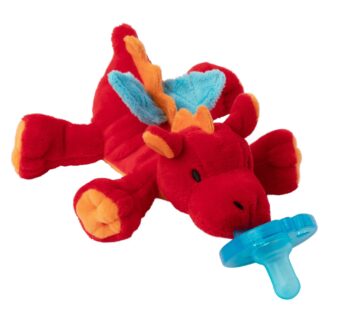 WubbaNub Infant Pacifier – Red Dragon