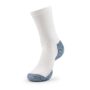 Thorlos Mens Xj Max Cushion Crew Running Socks, White/Navy (1 Pair), Large US