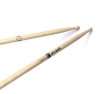 ProMark Drum Sticks – Classic Attack 5A Shira Kashi Oak Drumsticks, Oval Wood Tip, One Pai