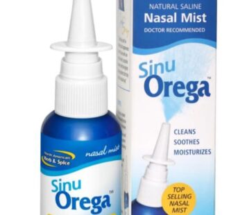 NORTH AMERICAN HERB & SPICE SinuOrega – 2 fl. oz. – All-Natural Nasal Spray – Oregano Oil