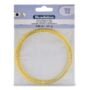 Beadalon Carbon Steel Memory Wire, Round, Necklace, Gold Color, 0.5 oz, Approx. 18 coils