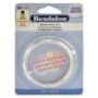 Beadalon German Style Wire for Jewelry Making, Round, Silver Plated, 20 Gauge, 19.7 ft