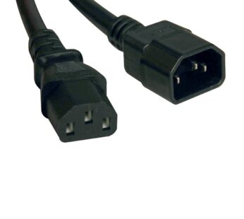 Tripp Lite Heavy-Duty Power Extension Cord 15A, 14AWG (IEC-320-C14 to IEC-320-C13) 10-ft.(