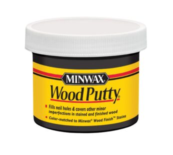 3.8 oz Minwax 9718 Ebony Wood Putty Oil-Based Non-Hardening