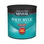 1/2 pt Minwax 25555 Clear Polycrylic Water-Based Protective Finish Gloss
