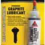 AGS Automotive Solutions Powdered Graphite Lubricant, Greaseless, Odorless - 1.13 ounces,