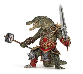 Papo Fantasy World Figure, Crocodile Mutant , 15cm