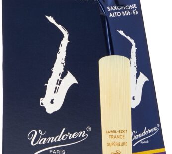 Vandoren SR2115 Alto Sax Traditional Reeds Strength 1.5; Box of 10