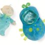 Manhattan Toy Snuggle Pod Snuggle Bug First Baby Doll with Cozy Sleep Sack for Ages 6 Mont