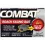 Combat Roach Killing Bait Stations for Small Roaches, Kills Roaches and Eggs, 12 Count